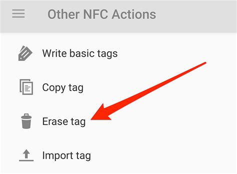 android erase nfc tag|erase nfc tags.